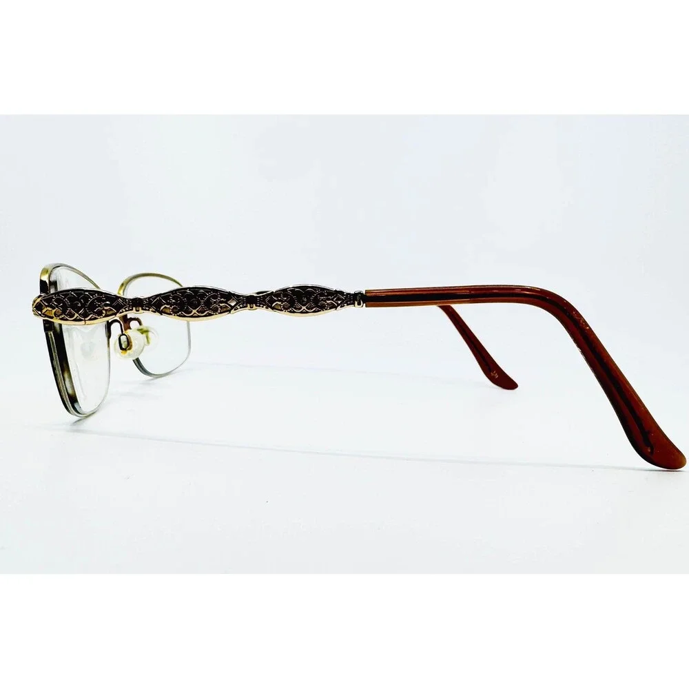 Sophia Loren Beau Rivage 80 Eyeglass Frames Womens Gold Zyloware 183 135
